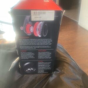Beats by Dre Red and Black Headphones